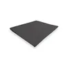 Image de Drap Plat En Coton Percale 240x300 Cm Camille Anthracite, Par Songe De Camille