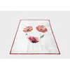 Image de Plaid Polaire ImprimÃ© Et Sherpa Coquelicot 130x150 Cm, Par Soleil D'ocre