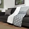 Image de Plaid Polaire Microfibre DoublÃ© Sherpa 120x160 Cm Lisbonne, Par Soleil D'ocre