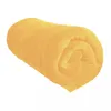 Image de Plaid Microfibre Polaire 140x200 Cm Jaune, Par Soleil D'ocre