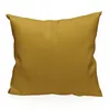 Image de Housse De Coussin En Velours 40x40 Cm Velvet Ocre, Par Soleil D'ocre