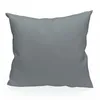 Image de Coussin En Coton 40x40 Cm Panama Gris Clair, Par Soleil D'ocre