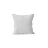 Image de Housse De Coussin Lin 60x60 Cm Linen Blanc, Par Soleil D'ocre