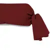 Image de Taie De Traversin Uni 85x185 Cm Zzz Rouge