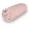 Image de Drap Housse En Coton Percale 160x200 Cm Camille Rose, Par Songe De Camille