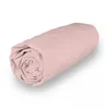 Image de Drap Housse En Coton Percale 200x200 Cm Camille Rose, Par Songe De Camille