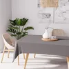 Image de Nappe Anti-TÃ¢ches Rectangle 140x300 Cm Alix Gris, Par Soleil D'ocre