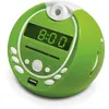 Image de Metronic 477017 Gulli Radio-RÃ©veil Enfant MP3 USB Projection 180Â° - Vert