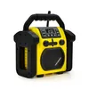 Image de Radio de chantier Billy FM, Bluetooth, batterie de secours - jaune et noir