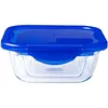 Image de BoÃ®te HermÃ©tique Pyrex Cook & Go Carre 0.85l 16 Cm Avec Co