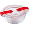 Image de PYREX - COOK&HEAT - BoÃ®te ronde en verre avec couvercle 14*12 cm
