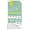Image de ProtÃ¨ge Matelas BÃ©bÃ© ImpermÃ©able Ãponge Bamboo Sans Traitement 60x120 Cm - Blanc - P'tit Lit