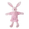 Image de Trousselier Lapin Hochet Rose 20cm