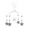 Image de Trousselier - Mobile Musical Etoiles - Lin CÃ©ladon, Beige Et Bleu Gris