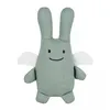 Image de Ange Lapin Doudou - Lin Celadon 20 Cm