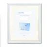 Image de Cadre Nihel Argent 40 x 50 cm + Passe-partout