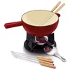 Image de Service Ã Fondue 6 Fourchettes Fonte 16304204