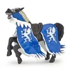 Image de Medieval Et Fantastiques Cheval Du Roi Au Dragon Bleu