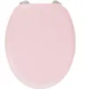 Image de GELCO DESIGN Abattant WC Dolce - Charnieres inox - Bois moulÃ© - Rose crystal