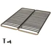 Image de Ebac - Sommier mÃ©tal Theta - Marron