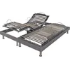 Image de Sommier Electrique 2 x 80 x 200 S62 electrique 2x80x200 cm gris