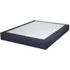 Image de Sommier tapissier SP18 Volcan 140x190 Lattes bois massif - H.18 cm - Made in France