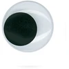 Image de Yeux mobiles Autocollant Noir Ø 20 mm 12 pcs