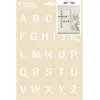 Image de Pochoir A4 Sans Sachet - Alphabet Jeu De Societe