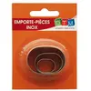 Image de 3 mini emporte-pièces inox - Ovales - GM : 4 x 3 cm