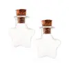 Image de Mini flacon - Etoile - 20 x 24 mm - Lot de 2