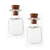 Image de Mini flacon - Tube carré 14 x 24 mm - Lot de 2