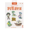 Image de Feuille Magnetique Pirate