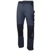 Image de Pantalon de travail bicolore multipoches zÃ©ro mÃ©tal Gris sombre/Noir  1622 SULFATE - LMA