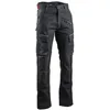 Image de Pantalon stretch bicolore poches genouillÃ¨res Noir CORTEX  1783 - LMA