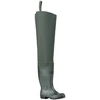 Image de Baudou Colorado Src Thigh-High Safety Boots Pvc Green/Black P42 5402