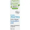 Image de LÉa nature so bio étic Hydra Aloe Vera - Crème hydratante légère 24 heures, 50 ml