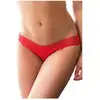 Image de Culotte Ouverte Dentelle Croisée Rouge