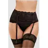 Image de Ensemble Porte-Jarretelles & String Dentelle Noir