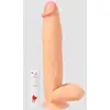 Image de Vibromasseur XXL avec Testicules 31 cm The Power