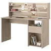 Image de Bureau Avec RÃ©hausse Escale - DÃ©cor Chene - L 138 X P 60 X H 120 Cm - Parisot