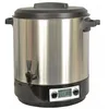 Image de Kitchen Chef - Stérilisateur de bocaux électrique cuve inox avec écran lcd robinet et minuteur 31l 2000w kcpst31lcd.ix
