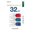 Image de ClÃ© USB ESSENTIELB Tripack x 3 32Go