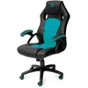 Image de NACON PCCH-310 SiÃ¨ge pour jeu vidÃ©o SiÃ¨ge de jeu universel SiÃ¨ge rembourrÃ© Noir et Turquoise