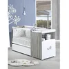 Image de Baby Price New Leaf Lit BÃ©bÃ© CombinÃ© Evolutif  120x60 En 90x190