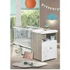 Image de Lit BÃ©bÃ© CombinÃ© Ãvolutif 60x120 En 90x190 Teddy