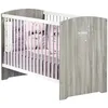 Image de Babyprice Lit BÃ©bÃ© Smile Chene Silex 3 Positions 120x60 Cm