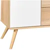 Image de Commode Couleur Bois Et Blanc