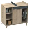 Image de Commode Ã Langer Ãvolutive Nova Gris Volcan - Sauthon Meubles