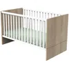 Image de Lit Little Big Bed 70x140cm Nova Blanc Lin