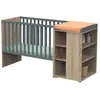 Image de Lit Chambre Transformable 60x120en Lit Junior 90x190nova Gris Volcan